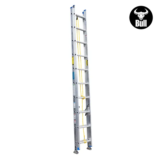 ESCALERA ALUMINIO TELESCOPICA 20 PASOS 102KG 5.28m ATT102-20II AMERICAN BULL