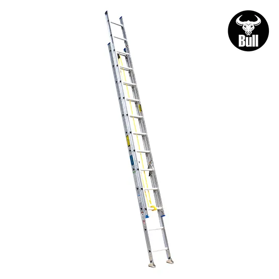 ESCALERA ALUMINIO TELESCOPICA 24 PASOS 102KG 6.56m ATT102-24II AMERICAN BULL