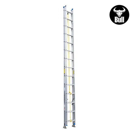 ESCALERA ALUMINIO TELESCOPICA 28 PASOS 102KG 7.72m ATT102-28II AMERICAN BULL