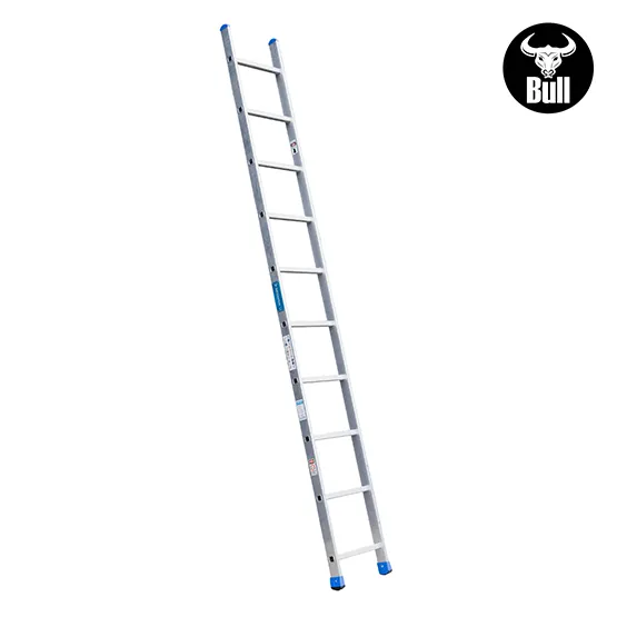 ESCALERA ALUMINIO TIPO ARRIMO 10 PASOS 150KG 3.05m AA150-10IA AMERICAN BULL