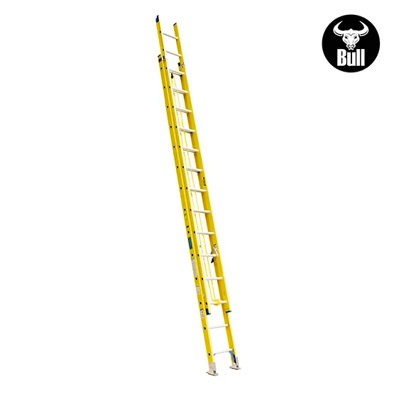 ESCALERA FIBRA TELESCOPICA 28 PASOS 102KG 7.80m FTT102-28II AMERICAN BULL