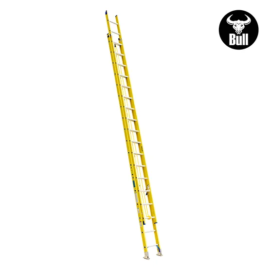 ESCALERA FIBRA TELESCOPICA 36 PASOS 136KG 10.17m FTT136-36IA AMERICAN BULL