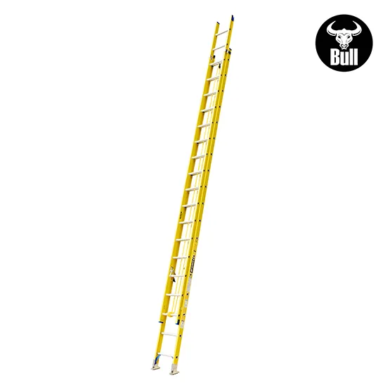 ESCALERA FIBRA TELESCOPICA 36 PASOS 136KG 10.17m FTT136-36IA AMERICAN BULL