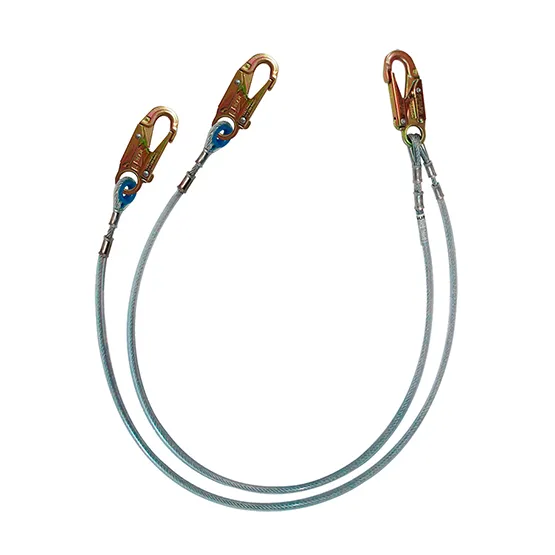 LÍNEA CONEXIÓN, 1.8m, CABLE, 3 GANCHOS 3/4