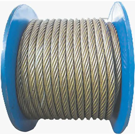 CABLE DE ACERO GALVANIZADO TIPO BOA A/A DE 4mm-5/32 7x7