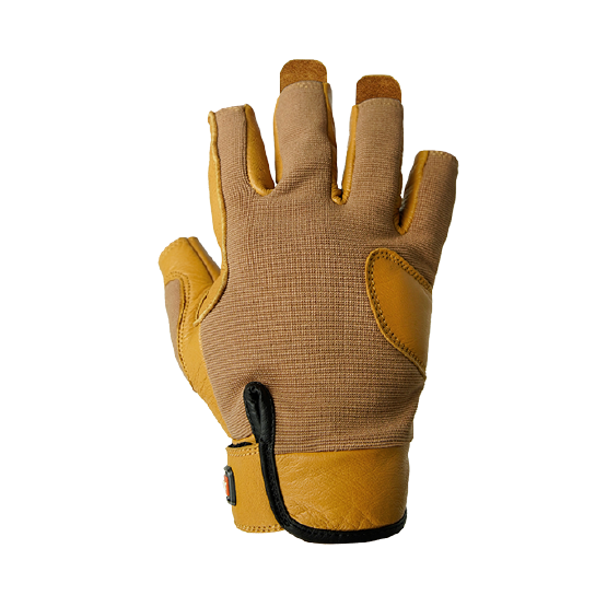 GUANTES FLEXIBLES DE CUERO CORTOS TALLA S CE-EN 388-EN 420 PUNCHY HALF FINGER GLOVE S 4183111 ARMBURY
