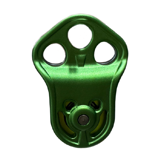 POLEA SIMPLE DE 3 PUNTOS DE ANCLAJE PARA PODA 13MM ARBORISMO 3-HOLE PULLEY 806 ARMBURY