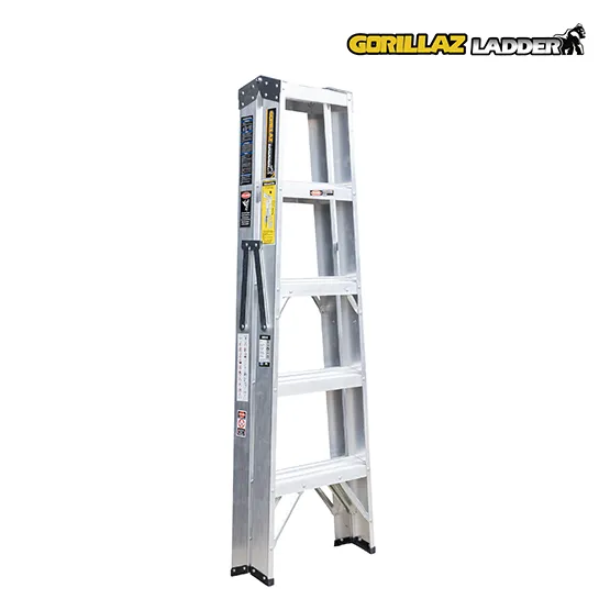 ALUMINIO ESCALERA TIJERA DOBLE 1.53m GATD5-II GORILLAZ 102KG