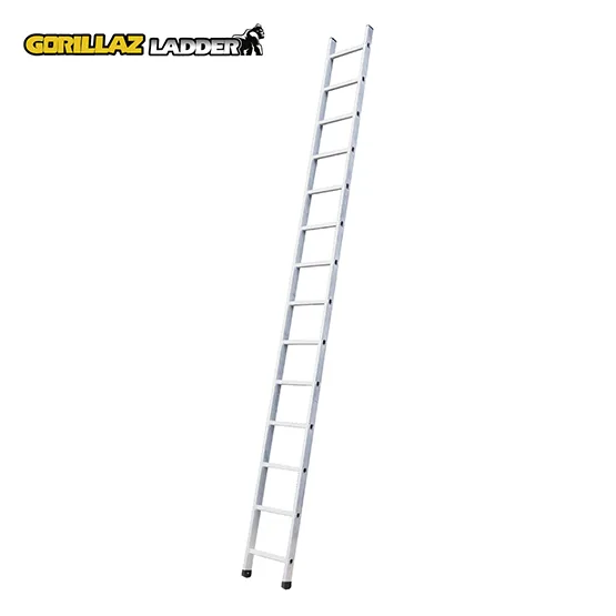 ALUMINIO ESCALERA DE APOYO 3.97m GAA14-IA GORILLAZ 150KG